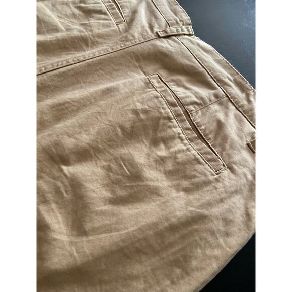 HURLEY Tan Lightweight Cotton Flat Front Shorts sz 38 - Picture 7 of 13